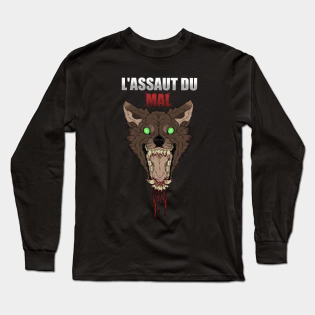 L'assaut du Mal Long Sleeve T-Shirt by ClaudieBouffard